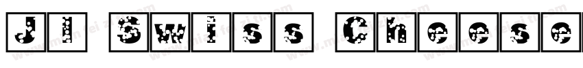 JI Swiss Cheese字体转换